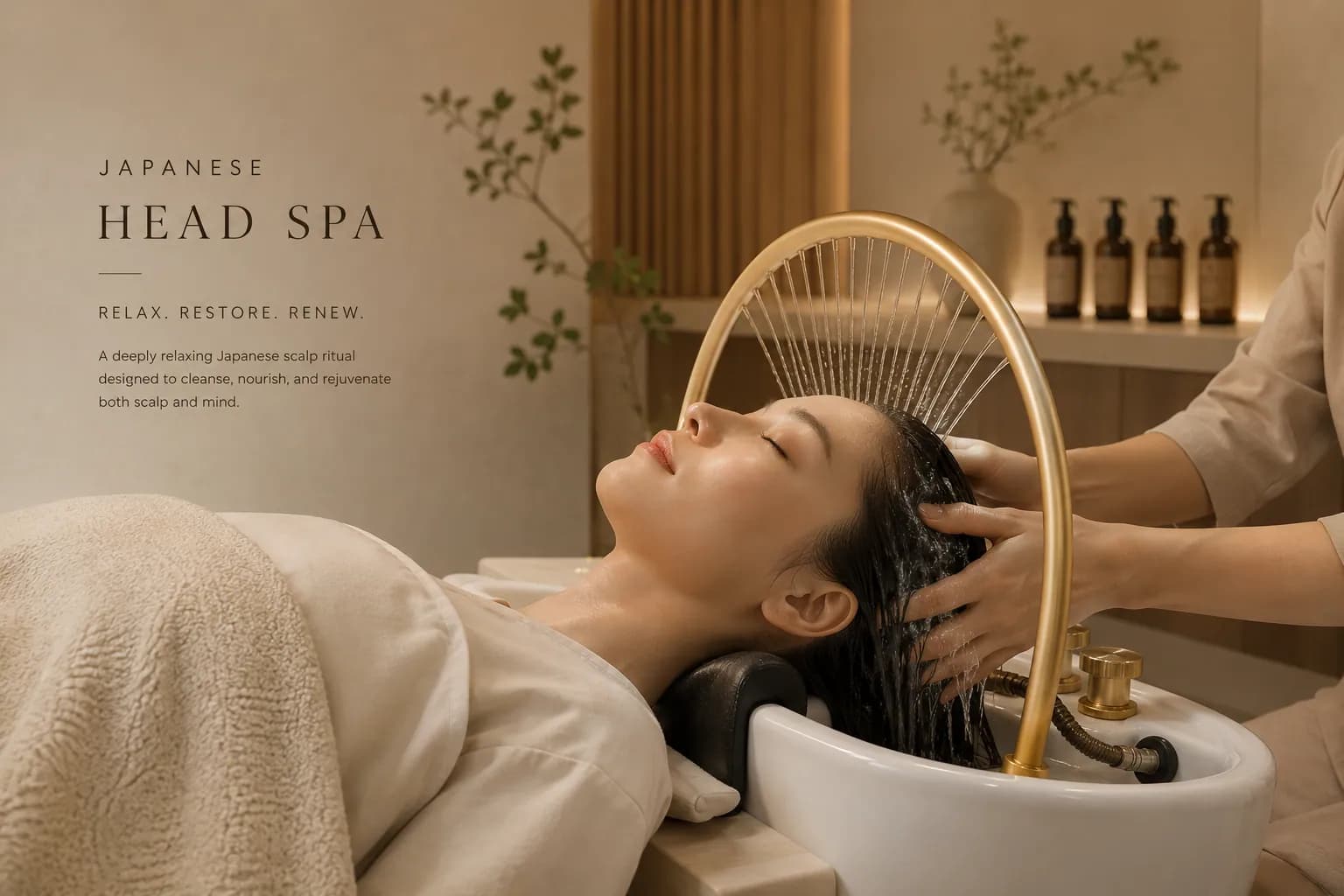 Japanese Head Spa Ritual